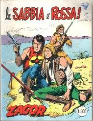 copertina zagor zenith numero 115 di Gallieno Ferri