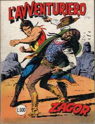 copertina zagor zenith numero 123 di Gallieno Ferri