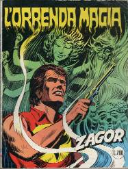 copertina zagor zenith numero 138 di Gallieno Ferri