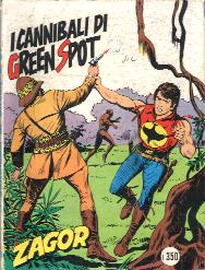 copertina zagor zenith numero 142 di Gallieno Ferri