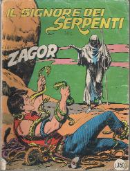 copertina zagor zenith numero 144 di Gallieno Ferri