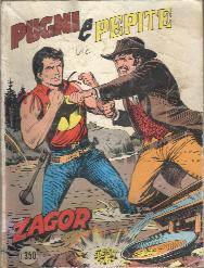 copertina zagor zenith numero 145 di Gallieno Ferri