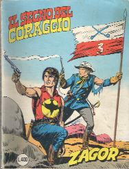 copertina zagor zenith numero 150 di Gallieno Ferri