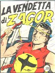 zagor 8 copertina di Gallieno Ferri