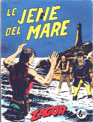 copertina zagor zenith numero 24 di Gallieno Ferri