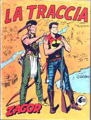 copertina zagor zenith numero 25 di Gallieno Ferri