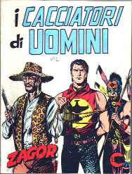 copertina zagor zenith numero 29 di Gallieno Ferri