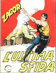 copertina zagor zenith numero 37 di Gallieno Ferri