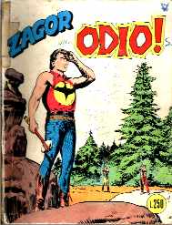 copertina zagor zenith numero 39 di Gallieno Ferri