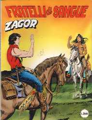 copertina zagor zenith numero 411 di Gallieno Ferri