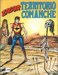 copertina zagor zenith numero 412 di Gallieno Ferri