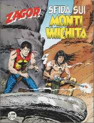 copertina zagor zenith numero 414 di Gallieno Ferri