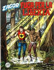 copertina zagor zenith numero 415 di Gallieno Ferri