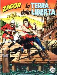 copertina zagor zenith numero 425 di Gallieno Ferri