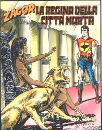 copertina zagor zenith numero 423 di Gallieno Ferri