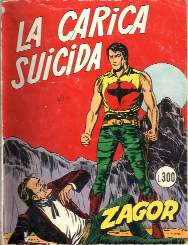 copertina zagor zenith numero 58 di Gallieno Ferri