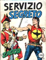 copertina zagor zenith numero 59 di Gallieno Ferri