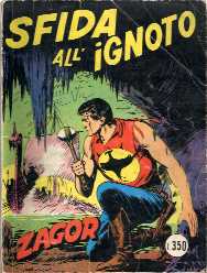 copertina zagor zenith numero 63 di Gallieno Ferri