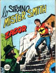 copertina zagor zenith numero 73 di Gallieno Ferri