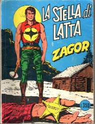 copertina zagor zenith numero 74 di Gallieno Ferri