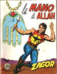 copertina zagor zenith numero 75 di Gallieno Ferri