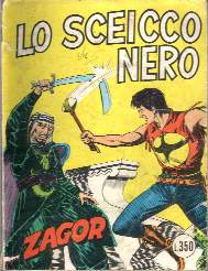 copertina zagor zenith numero 76 di Gallieno Ferri