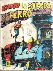 copertina zagor zenith numero 82 di Gallieno Ferri