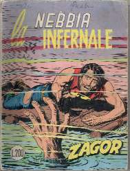 copertina zagor zenith numero 89 di Gallieno Ferri