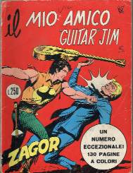 copertina zagor zenith numero 100 di Gallieno Ferri