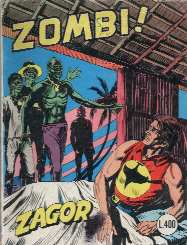 copertina zagor zenith numero 95 di Gallieno Ferri