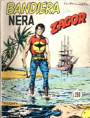 copertina zagor zenith numero 98 di Gallieno Ferri