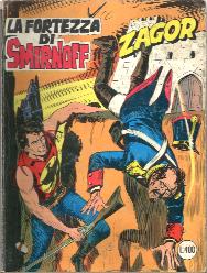 copertina zagor zenith numero 151 di Gallieno Ferri