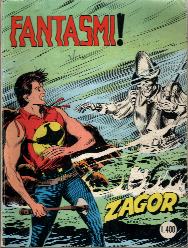 copertina zagor zenith numero 153 di Gallieno Ferri