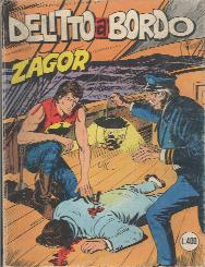 copertina zagor zenith numero 158 di Gallieno Ferri