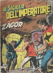 copertina zagor zenith numero 160 di Gallieno Ferri