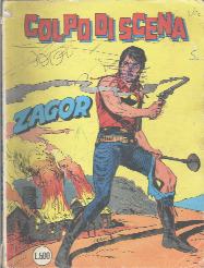 copertina zagor zenith numero 164 di Gallieno Ferri