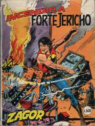 copertina zagor zenith numero 166 di Gallieno Ferri