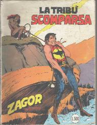 copertina zagor zenith numero 168 di Gallieno Ferri