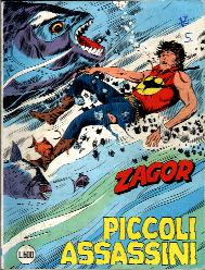 copertina zagor zenith numero 173 di Gallieno Ferri