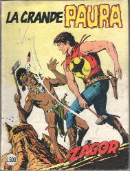 copertina zagor zenith numero 174 di Gallieno Ferri