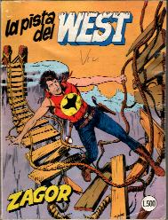 copertina zagor zenith numero 175 di Gallieno Ferri