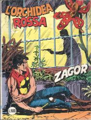 copertina zagor zenith numero 178 di Gallieno Ferri