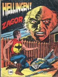 copertina zagor zenith numero 179 di Gallieno Ferri