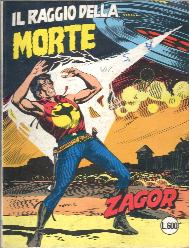 copertina zagor zenith numero 180 di Gallieno Ferri