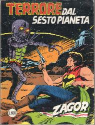 copertina zagor zenith numero 181 di Gallieno Ferri