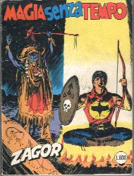 copertina zagor zenith numero 182 di Gallieno Ferri