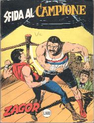 copertina zagor zenith numero 183 di Gallieno Ferri