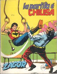 copertina zagor zenith numero 184 di Gallieno Ferri