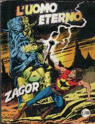 copertina zagor zenith numero 191 di Gallieno Ferri