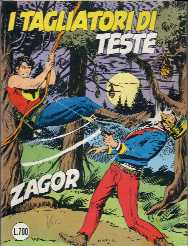 copertina zagor zenith numero 192 di Gallieno Ferri